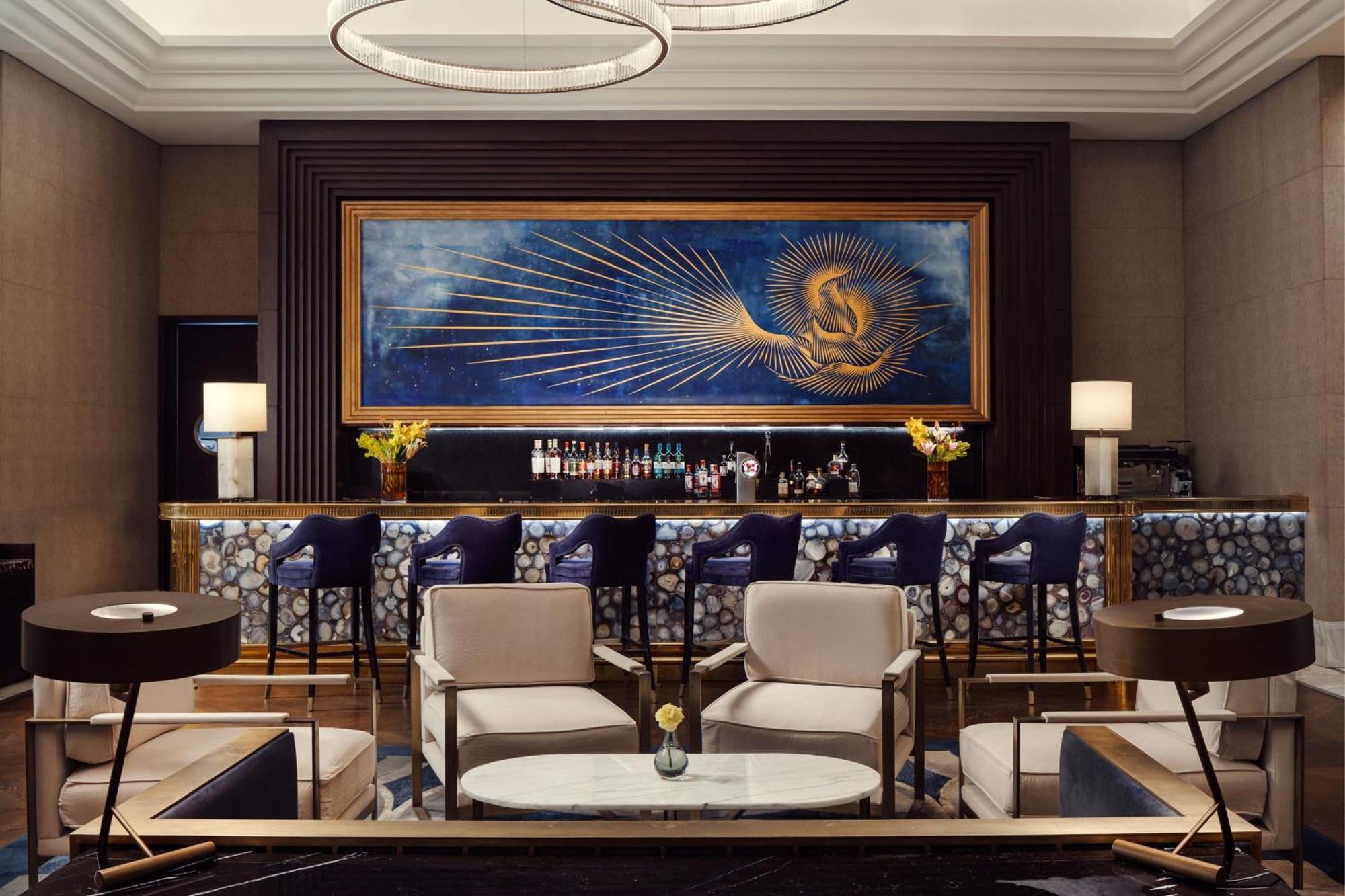 The St. Regis Astana Exterior foto The bar at the hotel